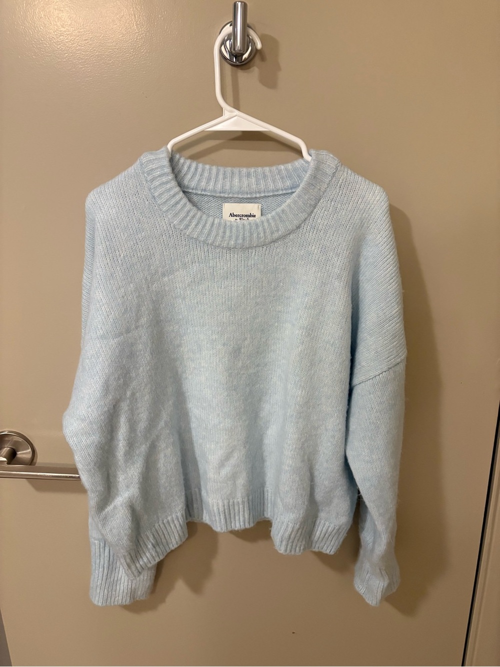 Abercrombie and Fitch - Light Blue Pullover Madeline Sweater